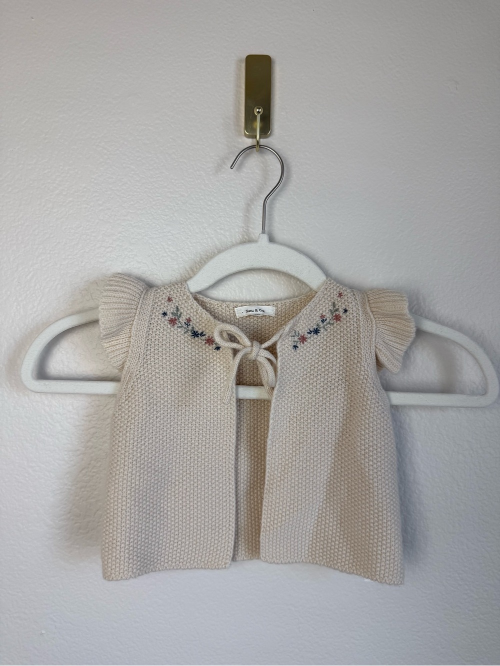 Susu & Cra Cardigan Sweater 18-24M Months Baby Cashmere Wool Blend Cottagecore